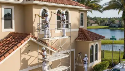 Painting contractor serving Kissimmee, FL for residential and commercial interior and exterior projects