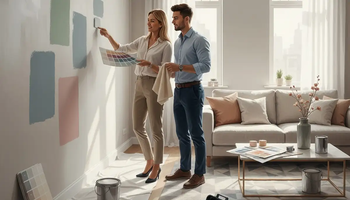 Kissimmee, FL color consultation for painting services with expert paint swatch guidance
