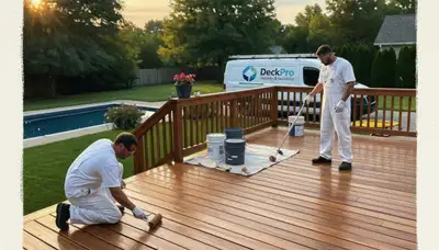 Deck painting service in Kissimmee, FL for durable color and weather protection