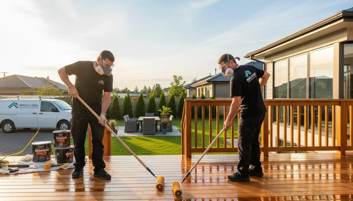 Kissimmee, FL deck sealing to protect wood decks from sun, humidity, and rain damage