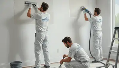 Kissimmee, FL drywall repair for cracks, holes, and moisture damage by professional painters