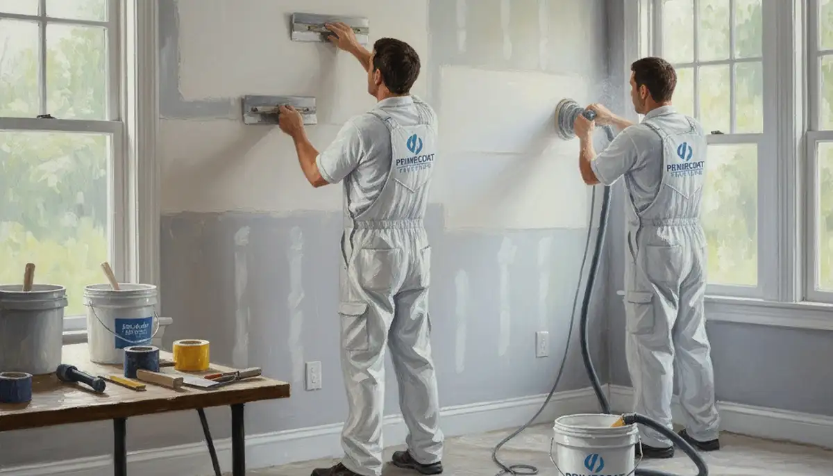 Drywall repair in Kissimmee, FL by Kissimmee Paint Pros for cracks, holes, and moisture damage