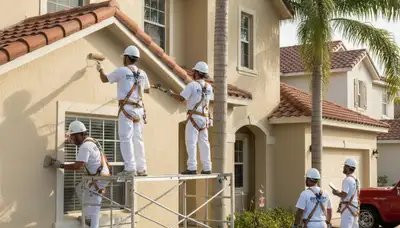 Professional painting services in Kissimmee, FL for interior and exterior home projects