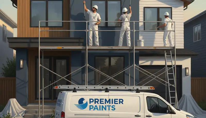 Exterior house painting in Kissimmee, FL for curb appeal and storm protection
