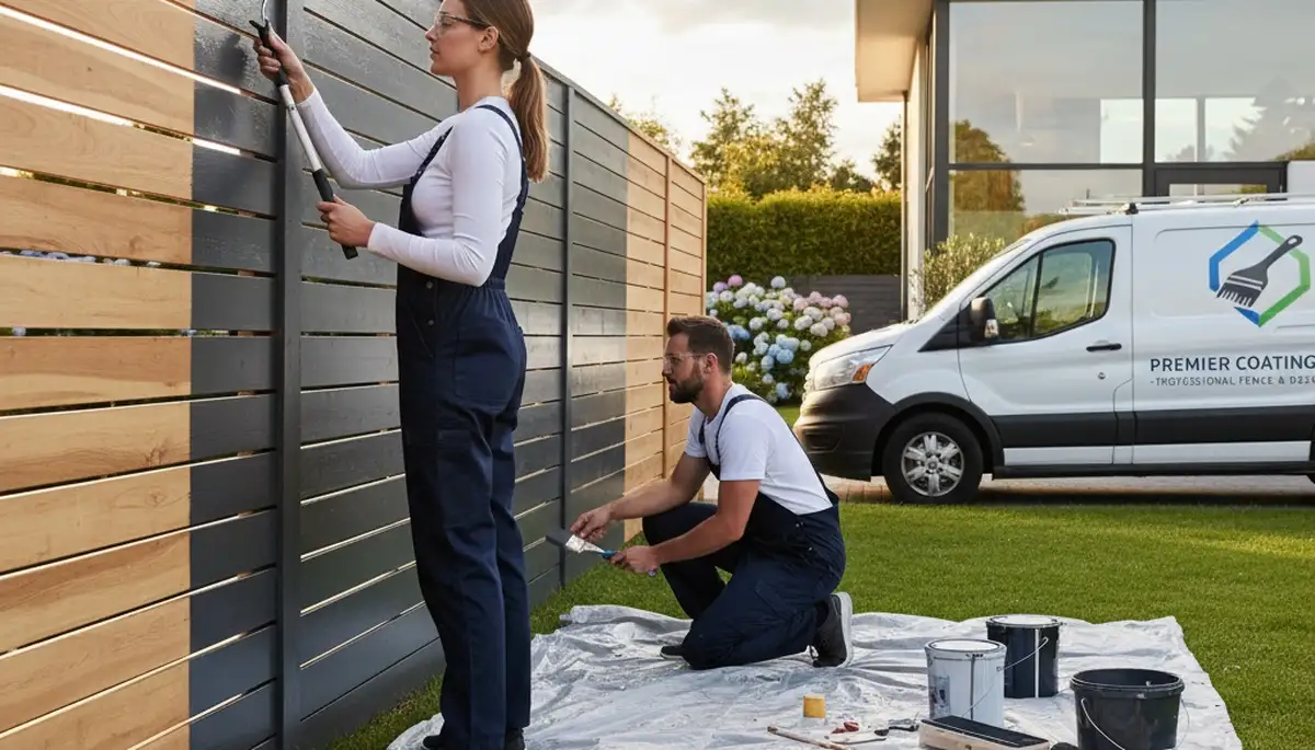 Fence painting service in Kissimmee, FL by Kissimmee Paint Pros