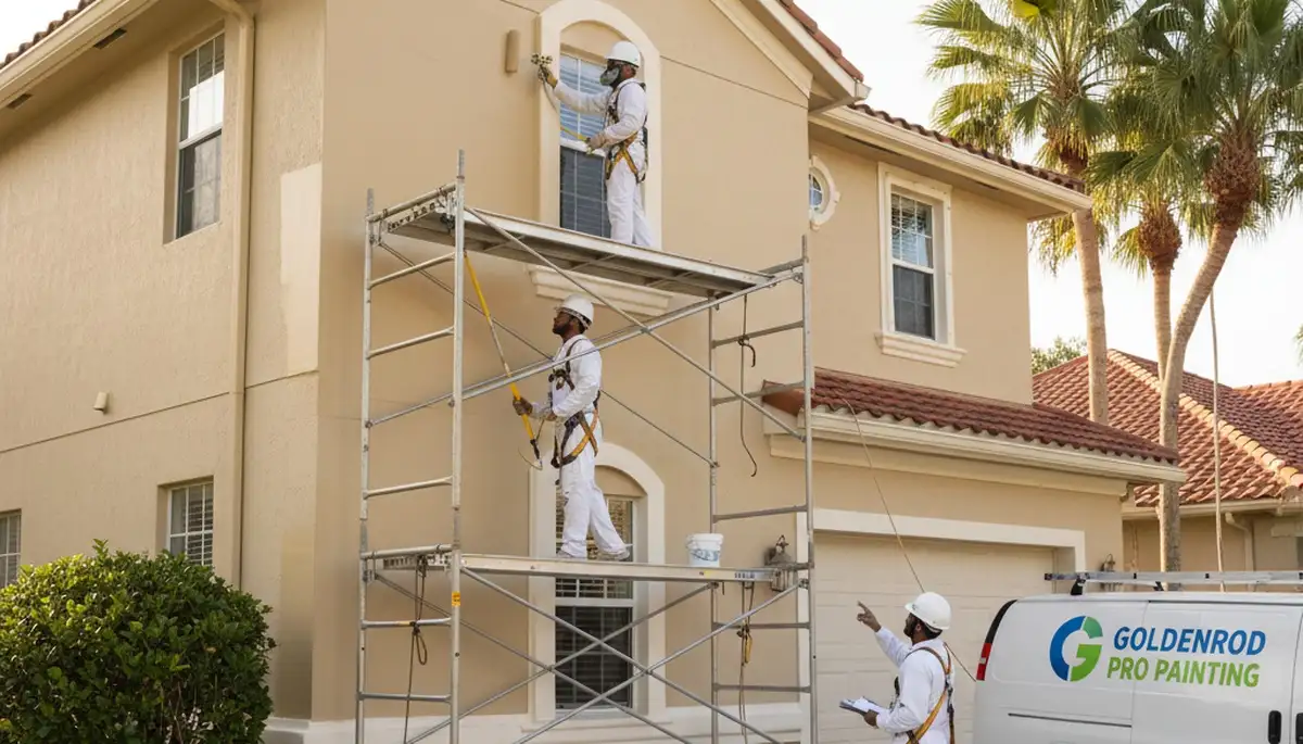 Painting contractors in Kissimmee, FL providing professional residential and commercial painting services