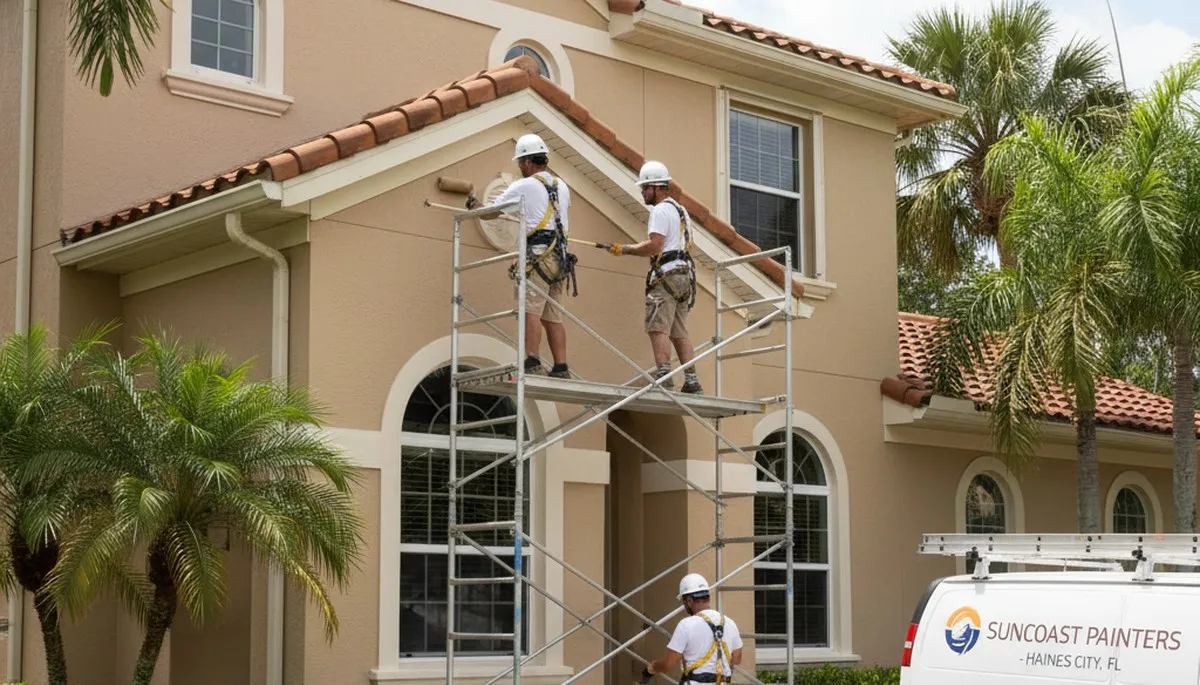 Painting contractor in Kissimmee, FL providing professional residential and commercial painting services
