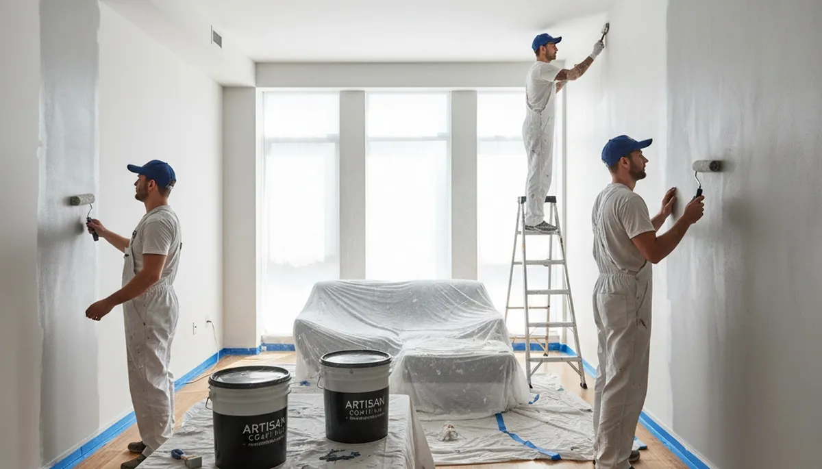 Interior house painting in Kissimmee, FL by Kissimmee Paint Pros for Florida homes