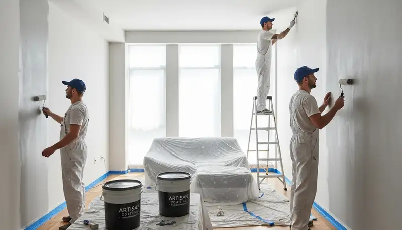 Interior house painting in Kissimmee, FL by Kissimmee Paint Pros for Florida homes