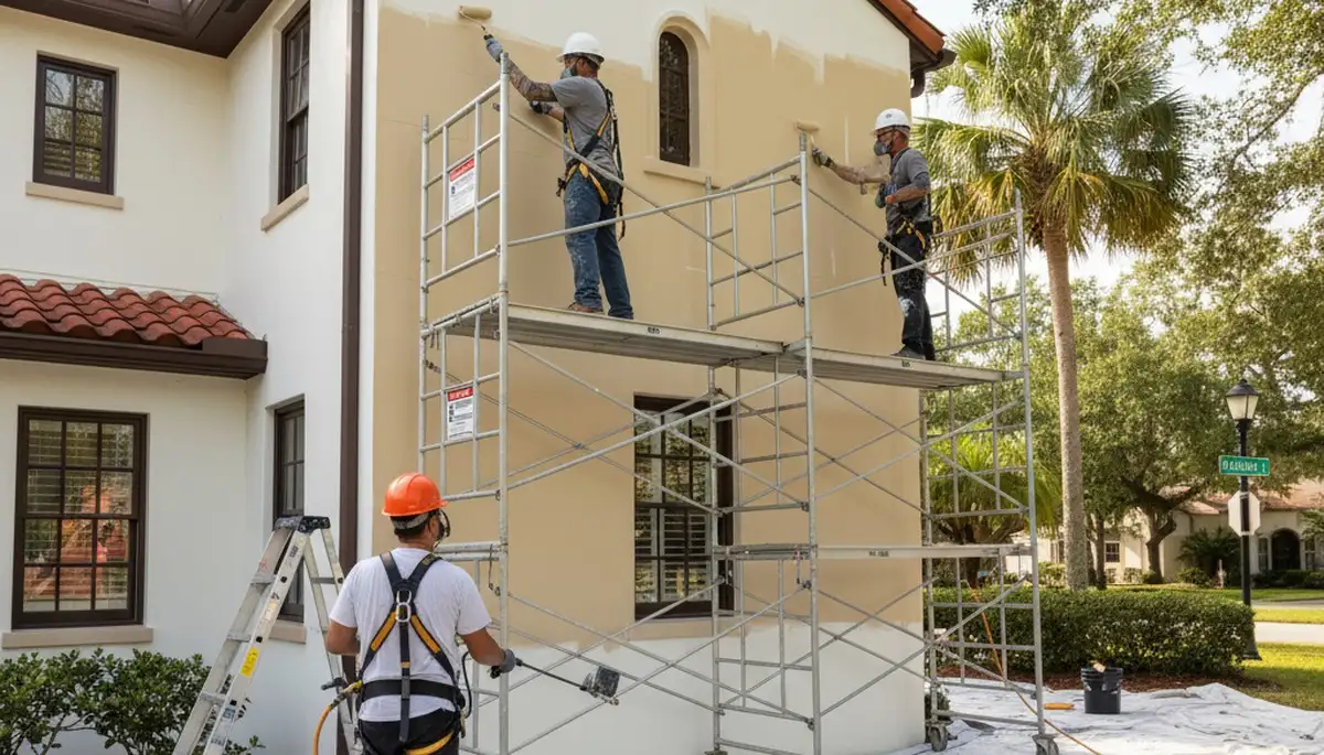 Painting contractor team in Kissimmee, FL serving residential and commercial properties