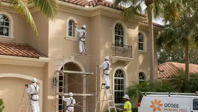 Professional painters serving Kissimmee, FL for interior and exterior painting services