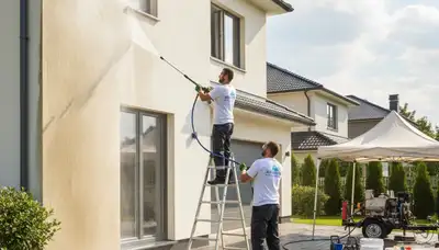 Pressure cleaning exterior in Kissimmee, FL for algae, mildew, and weather-worn surfaces