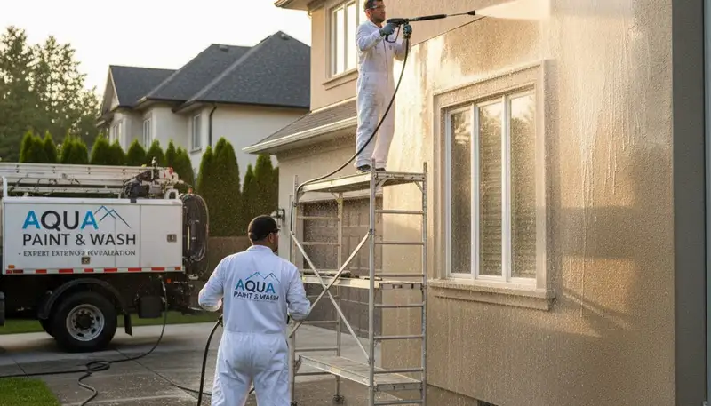 Pressure cleaning service in Kissimmee, FL for home exterior cleaning and curb appeal refresh