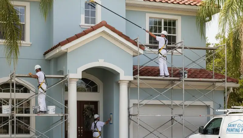 Painting contractor team serving Kissimmee, FL for interior and exterior home painting services