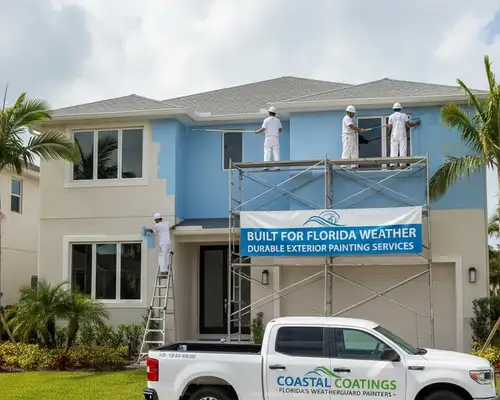 Exterior painting services in Kissimmee, FL built to protect homes from Florida weather