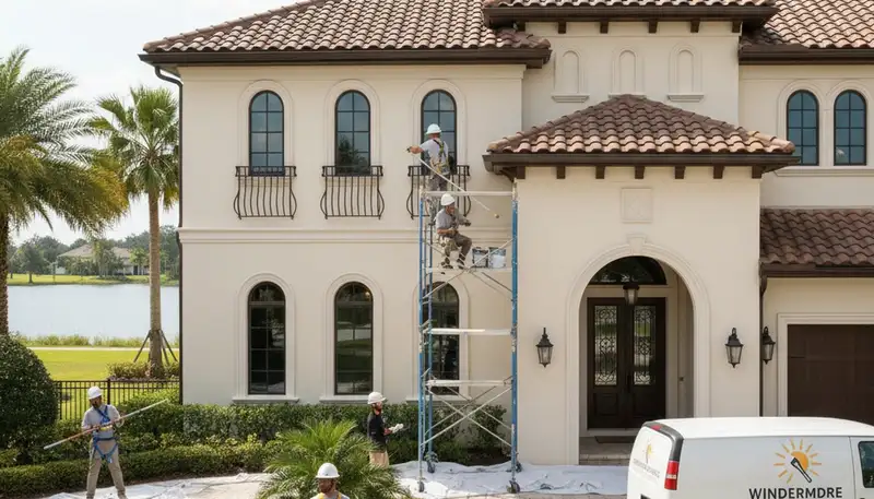 Painting crew serving Kissimmee, FL, for interior and exterior home painting services