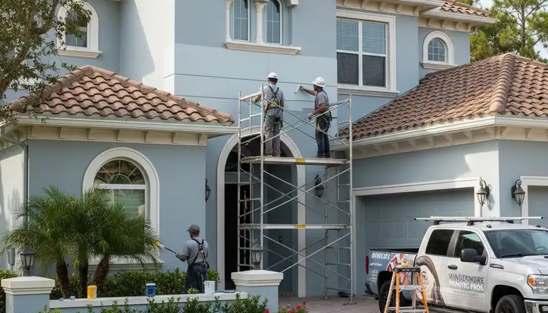 Painting services team in Kissimmee, FL for residential and commercial interior and exterior projects